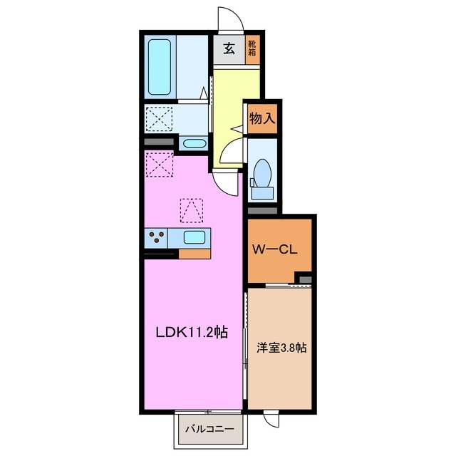 1階の間取り図