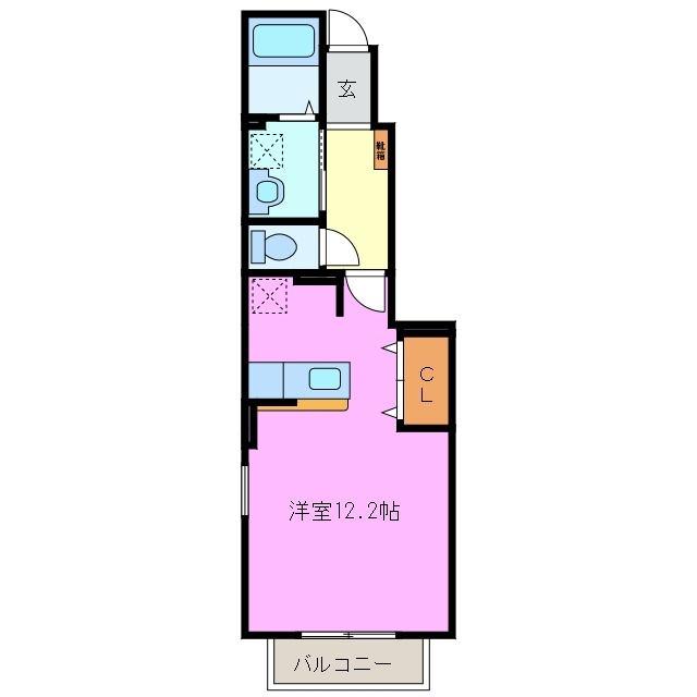 1階の間取り図