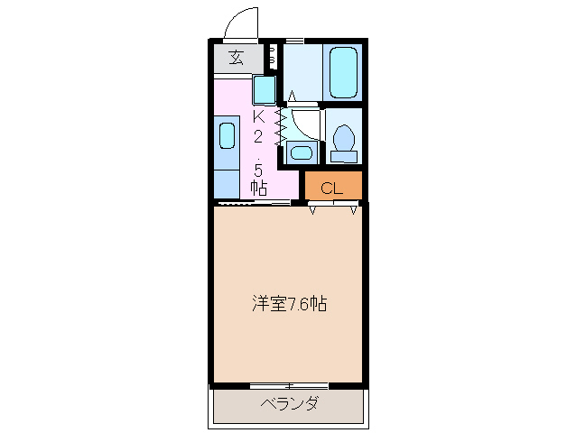 3階の間取り図