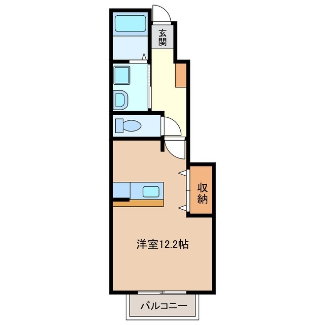 1階の間取り図