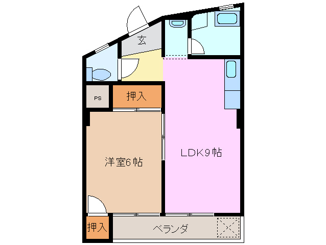 3階の間取り図