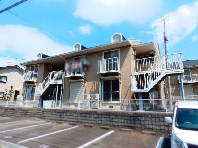 蓮花寺ハイツＢの外観
