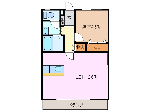 3階の間取り図