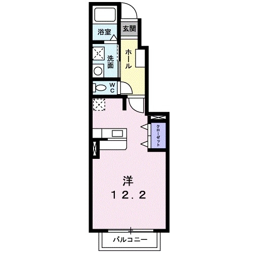 1階の間取り図