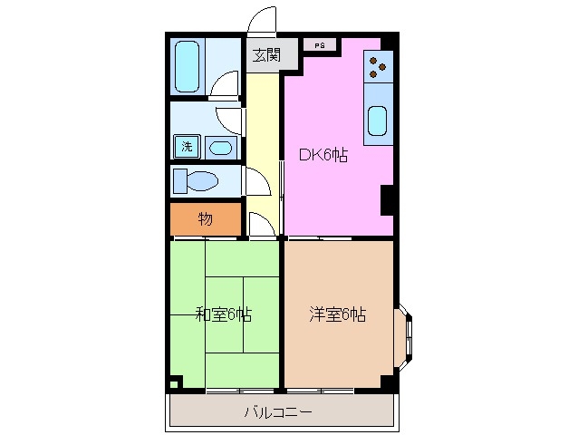 3階の間取り図