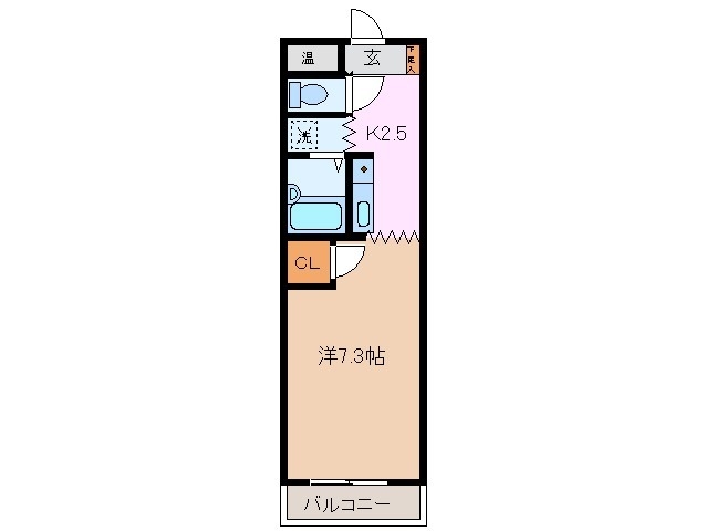 2階の間取り図