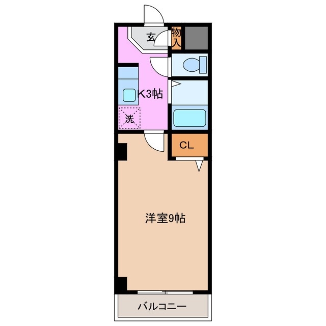 2階の間取り図
