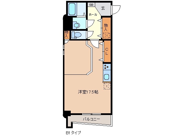 1階の間取り図