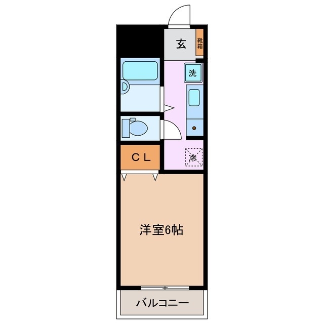 2階の間取り図