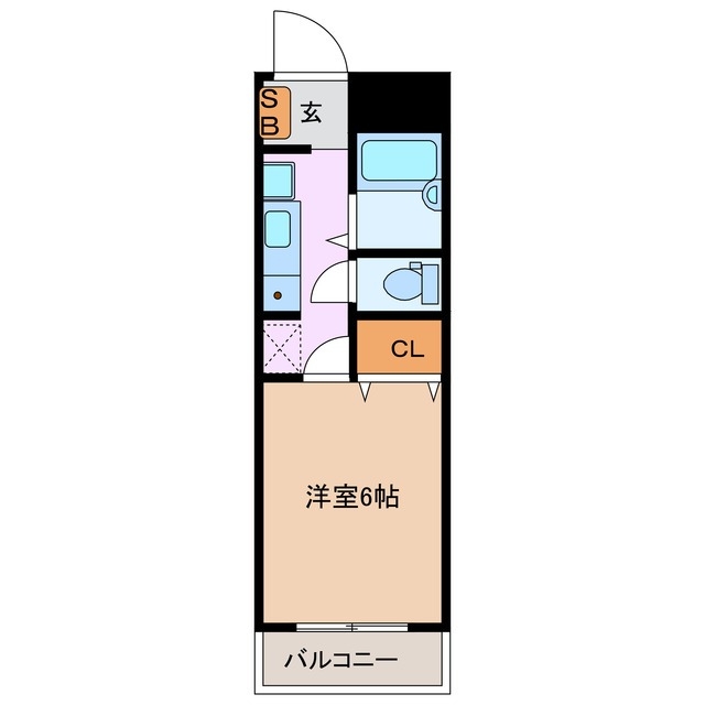 2階の間取り図