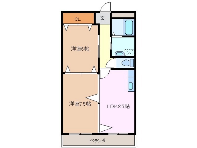 9階の間取り図