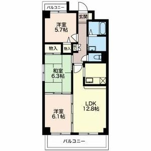 1階の間取り図