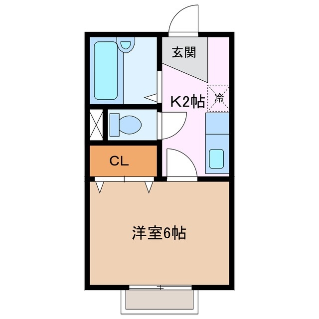 1階の間取り図