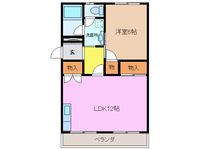3階の間取り図