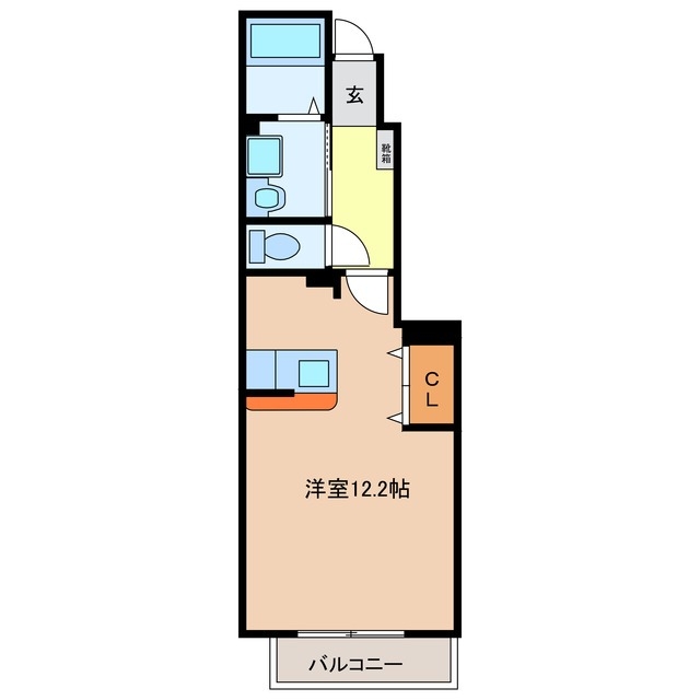 1階の間取り図