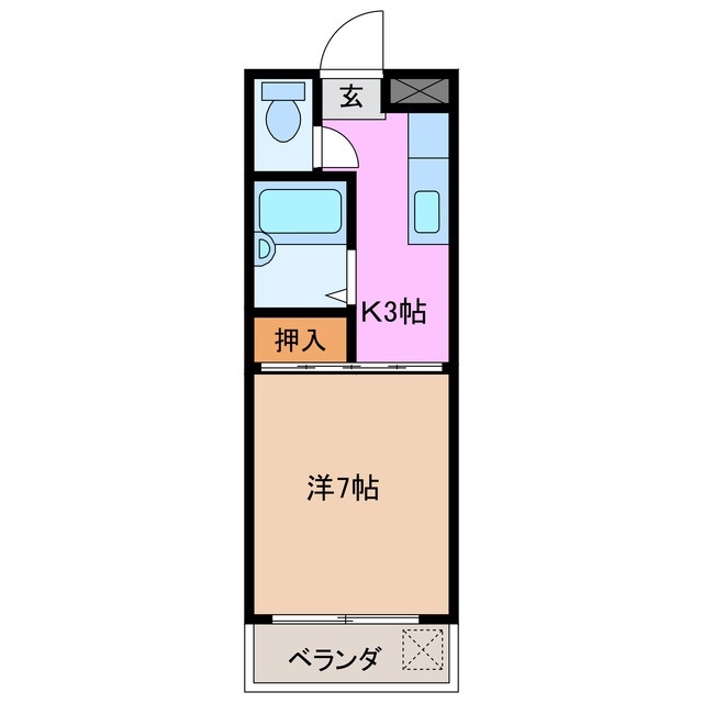 3階の間取り図