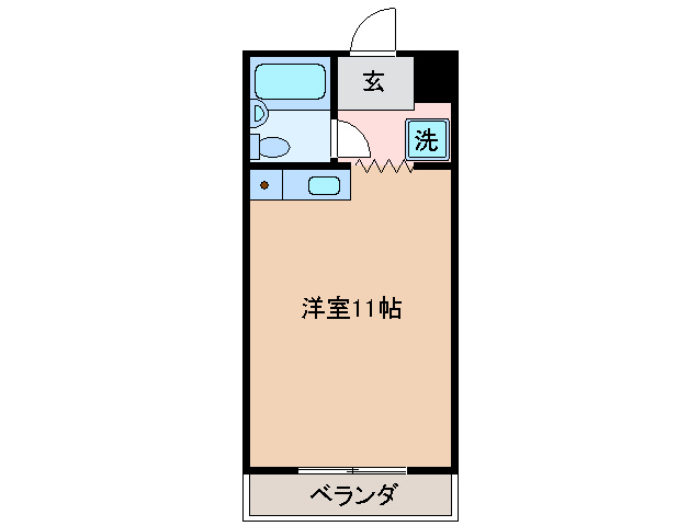 4階の間取り図