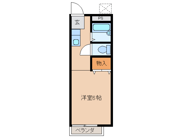 1階の間取り図