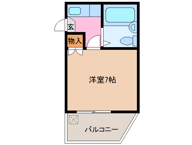 1階の間取り図