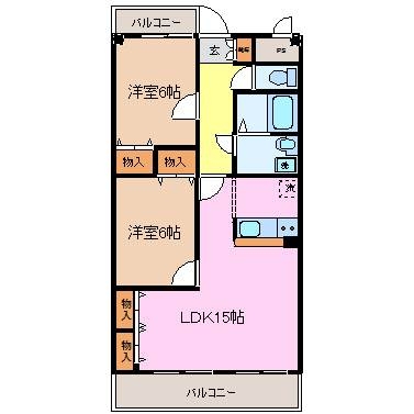 1階の間取り図