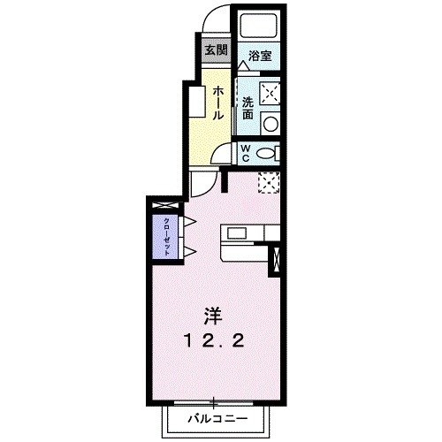 1階の間取り図