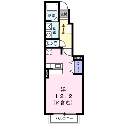 1階の間取り図