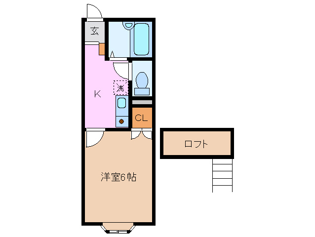 1階の間取り図