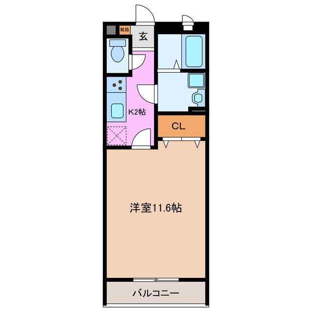 1階の間取り図