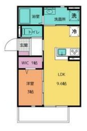 1階の間取り図