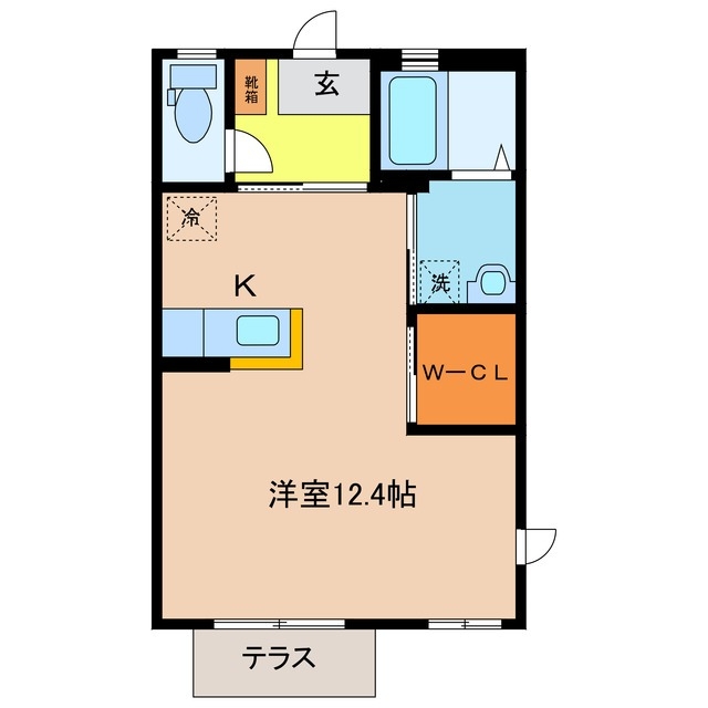 1階の間取り図