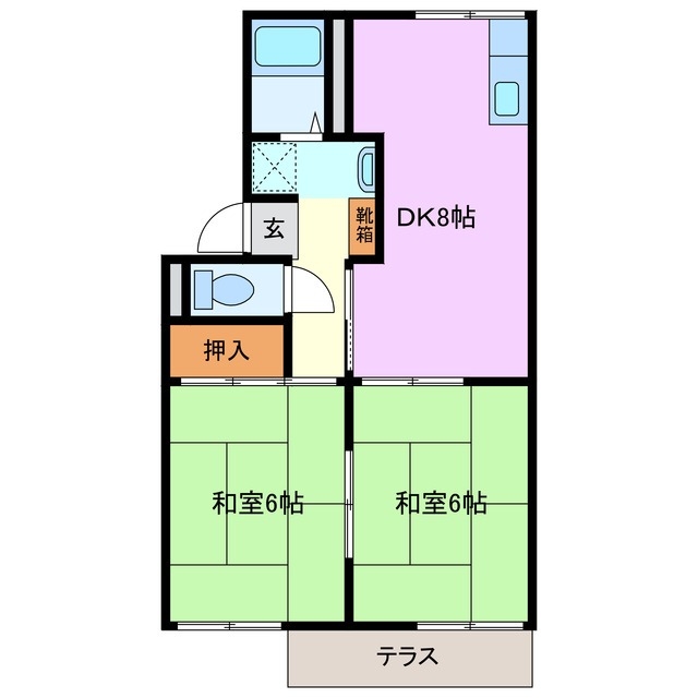 1階の間取り図