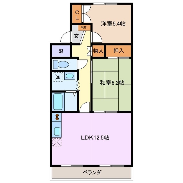 3階の間取り図