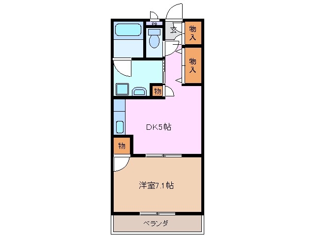3階の間取り図