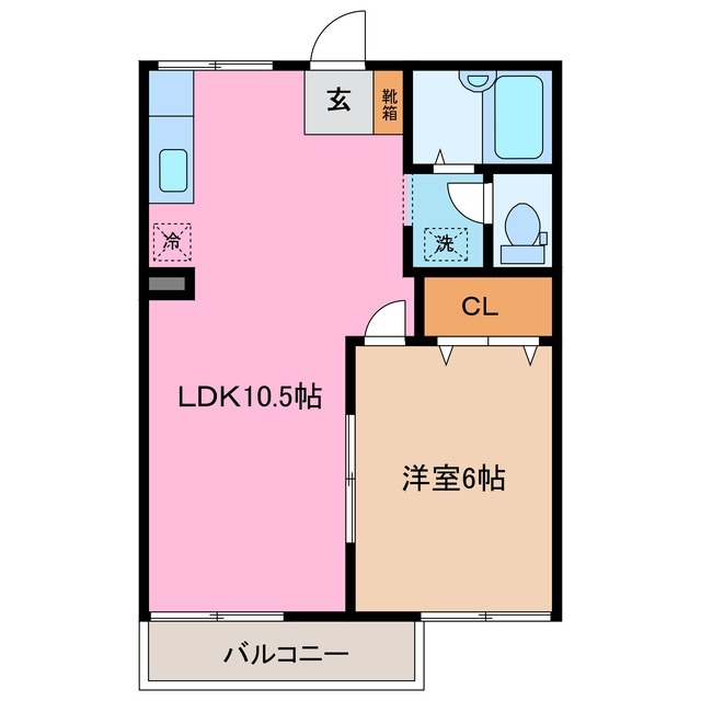 1階の間取り図