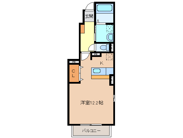 1階の間取り図