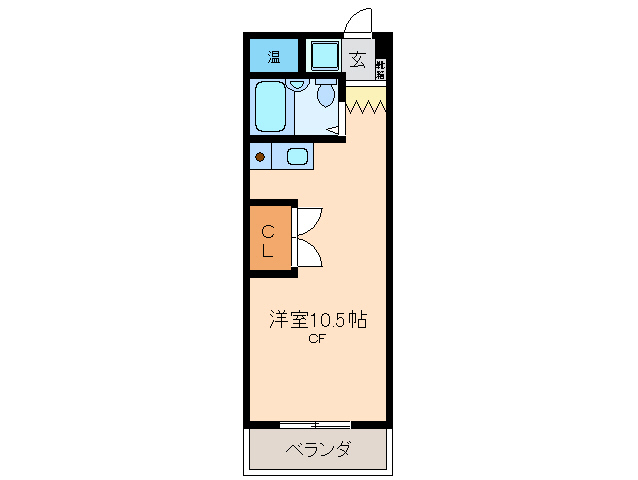 3階の間取り図