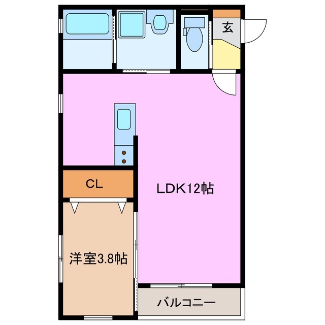 3階の間取り図