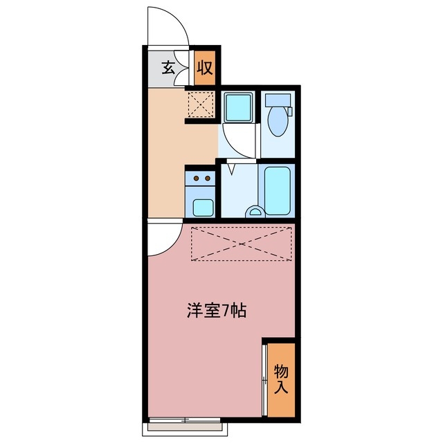 1階の間取り図