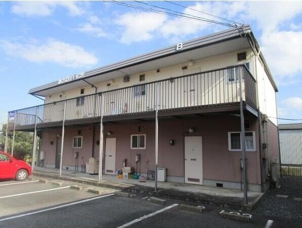 あさけハイツ　Ｂ棟の外観