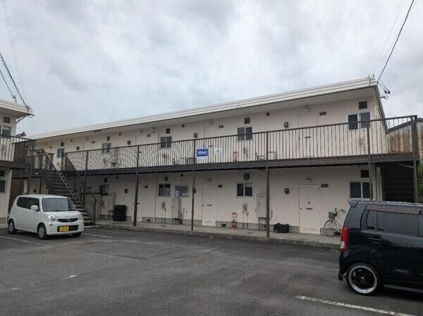 あさけハイツ　Ａ棟の外観