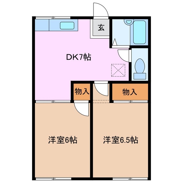 1階の間取り図