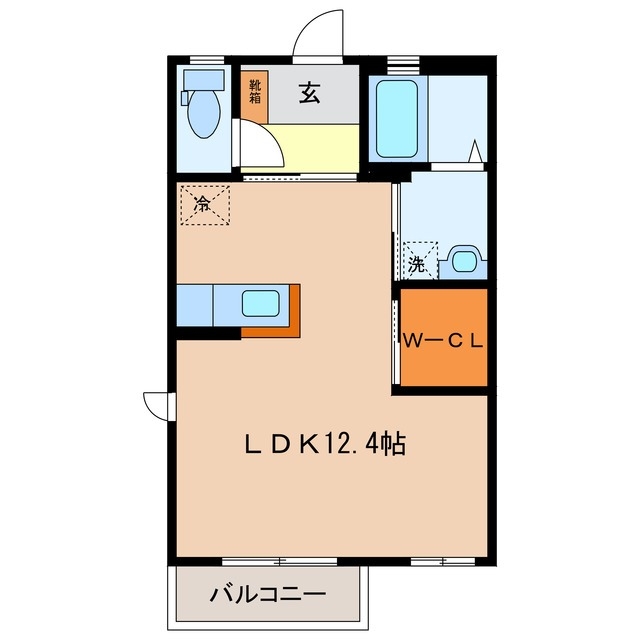 1階の間取り図