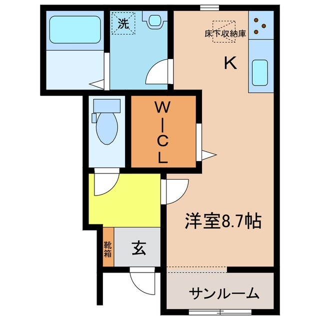 1階の間取り図