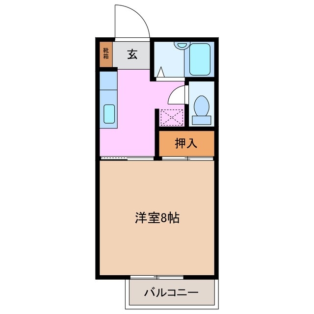 1階の間取り図