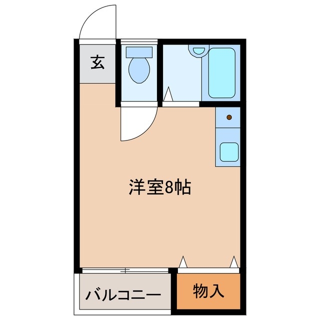 2階の間取り図