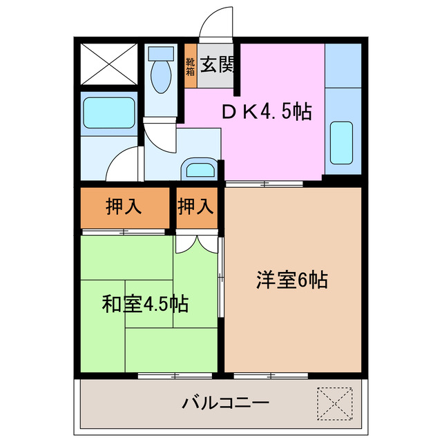 3階の間取り図