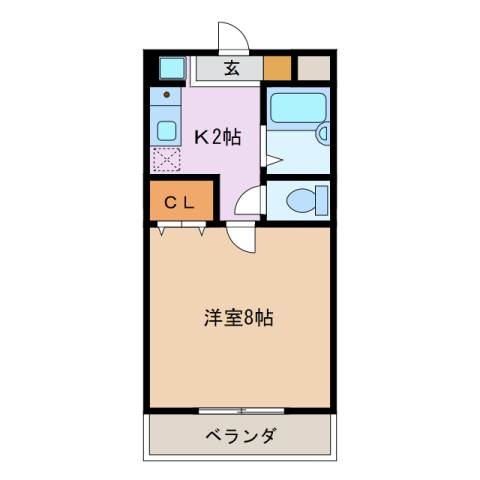 3階の間取り図