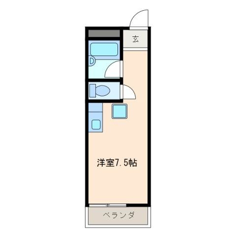 4階の間取り図
