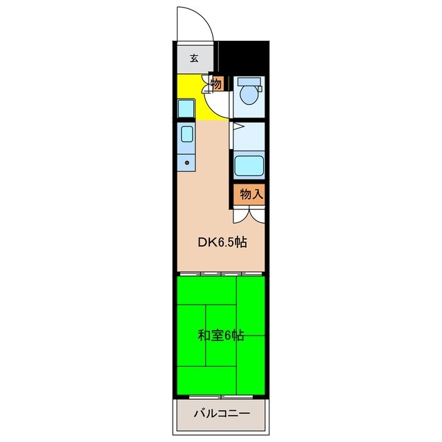 2階の間取り図