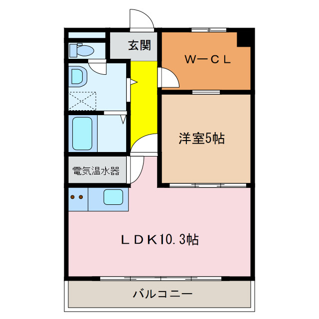 3階の間取り図